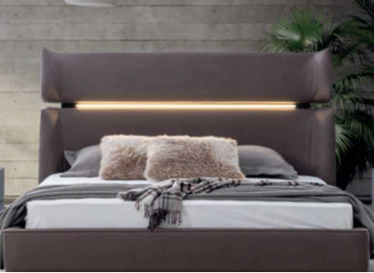 Schlafzimmer Luxus Bett Modern stilvolles Modern Bett grau 180x200